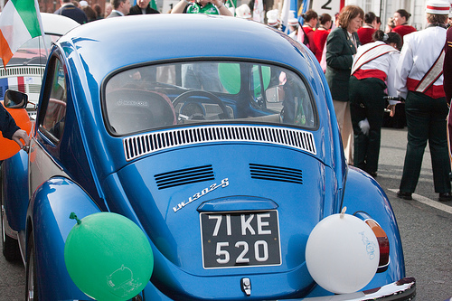 VW Beetle - St. Patrick's Day Parade 2009